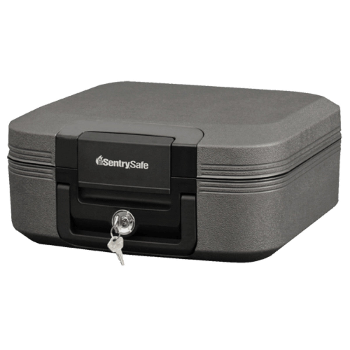 Sentry Safe Medium Chest　耐火防水金庫 Black Water and Fire Chest with Privacy Key, 6.6 in x 15.4 in x
