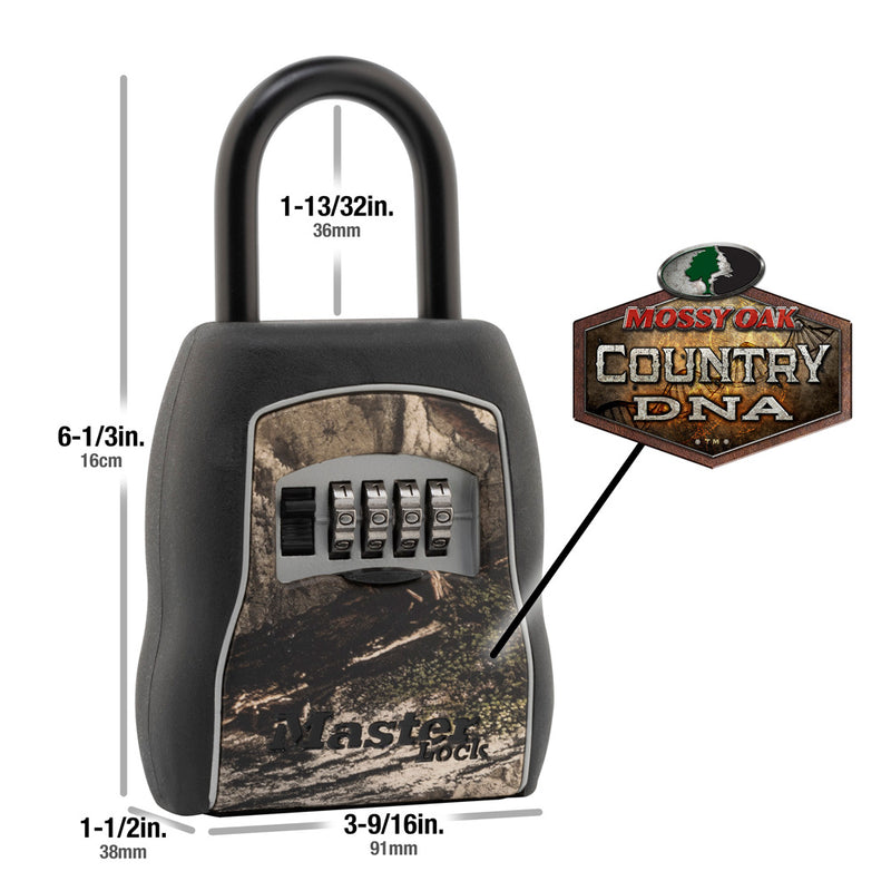 Mossy Oak® Camouflage Portable Lock Box 5400D – 2 colors available