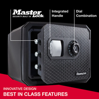 Fireproof Waterproof Safe with Digital Keypad, 13.7 in x 16.4 in x 18.8 in