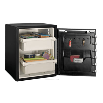 Digital Fireproof Waterproof Safe with Safe Alarm, 23.8 in x 18.6 in x 19.3 in