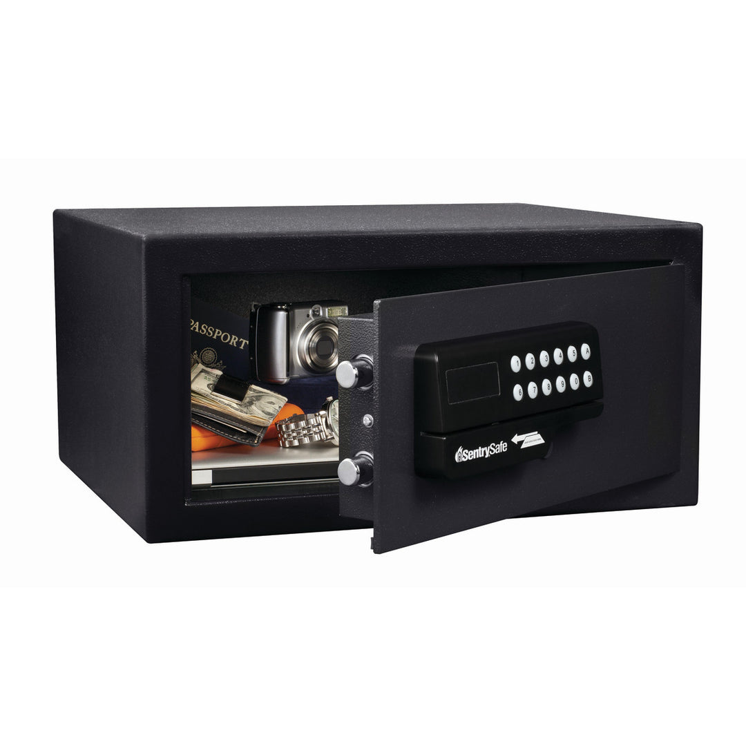 Black Card Swipe Hotel Safe, 9.0 in x 18.0 in x 16.0 in