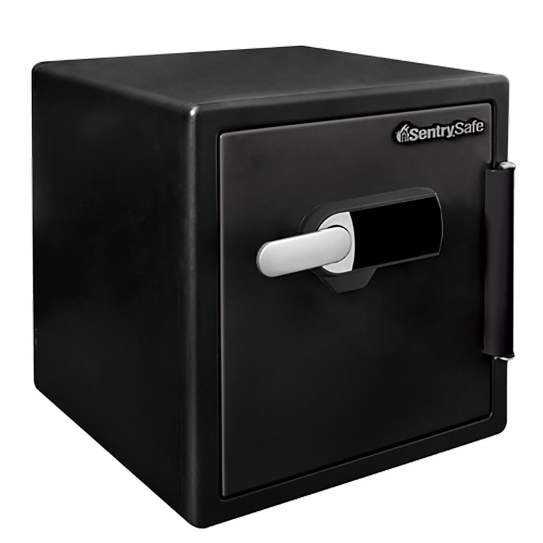 Steel Fireproof Waterproof Safe with Touchscreen and Alarm, 17.8