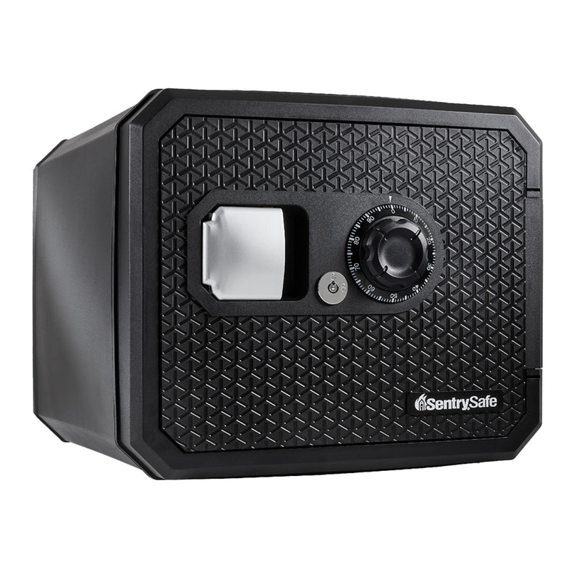 Fireproof Waterproof Safe Safe with Dial Combination and Override Key, 13.7 in x 16.4 in x 18.8 in
