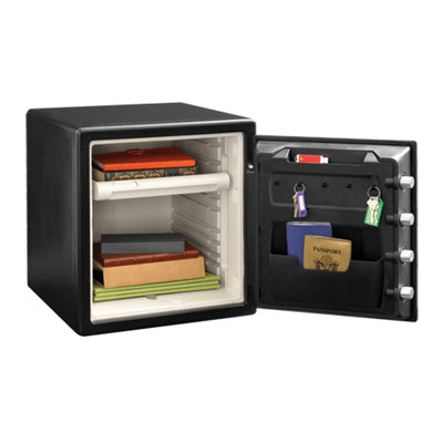 Fireproof Waterproof Fingerprint Safe with Digital Keypad, 17.8 in x 16.3 in x 19.3 in