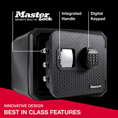Fireproof Waterproof Safe with Digital Keypad, 13.7 in x 16.4 in x 18.8 in