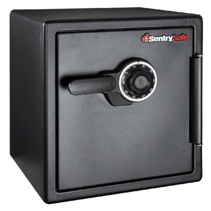 Steel Fireproof Waterproof Safe with Combination Dial, 17.8 in x 16.3 in x 19.3 in