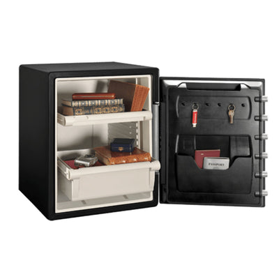 Extra Large Steel Fireproof Waterproof Safe with Combination Dial, 23.8 in x 18.6 in x 19.3 in
