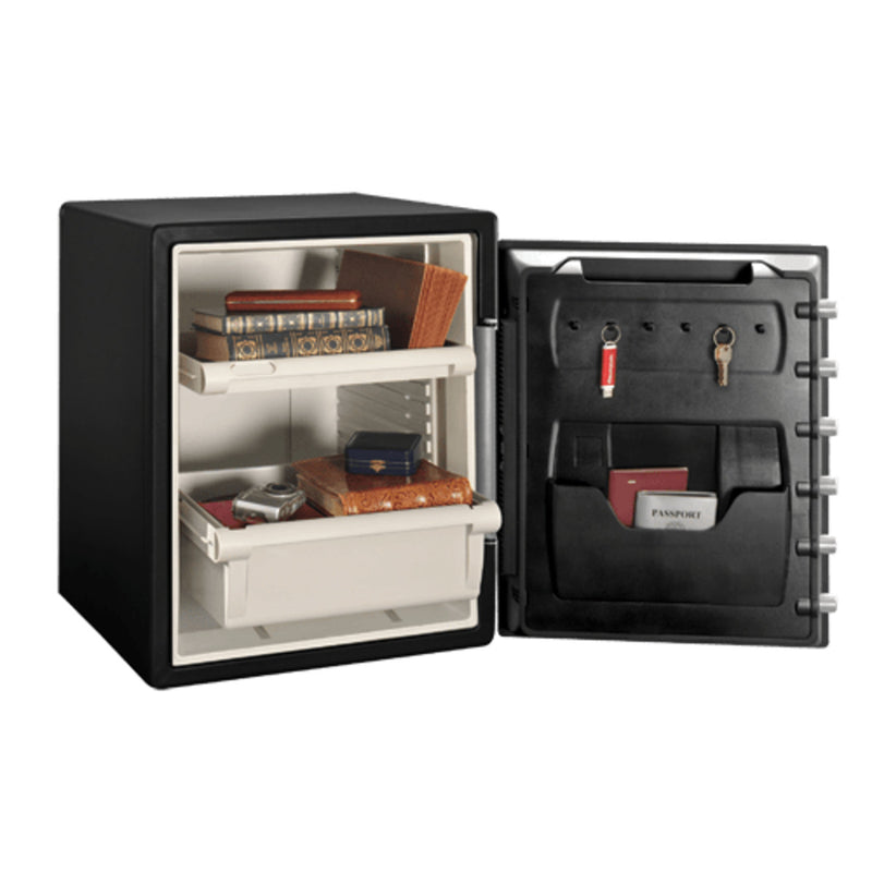 Extra Large Steel Fireproof Waterproof Safe with Combination Dial, 23.8 in x 18.6 in x 19.3 in