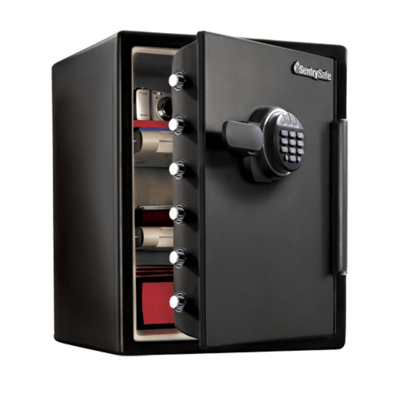 Large Waterproof and Fireproof Safe with Digital Keypad, 23.8 in x 18.6 in x 19.3 in
