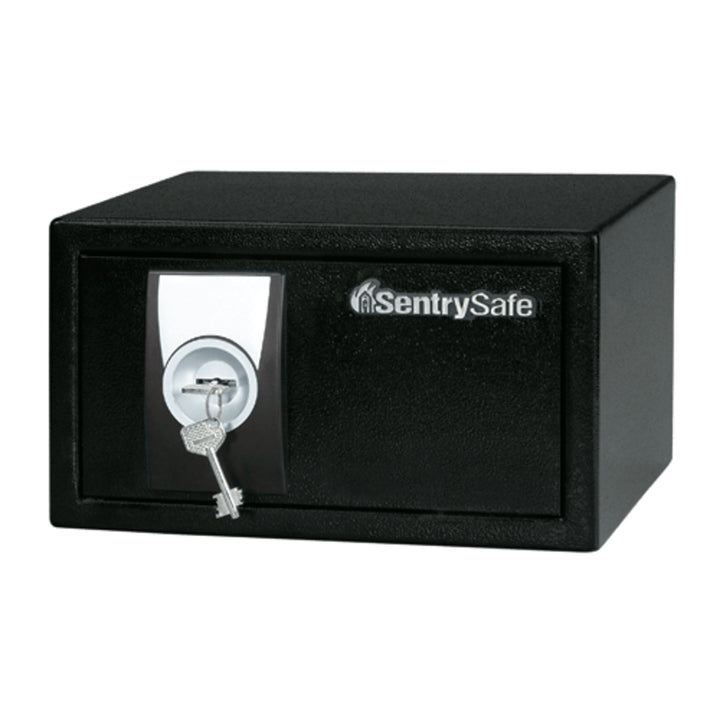 Steel Security Safe for Business with Key, 6.6 in x 11.4 in x 10.4