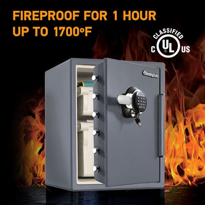 Extra Large Steel Fireproof Waterproof Safe with Digital Keypad, 23.8 in x 18.6 in x 19.3 in