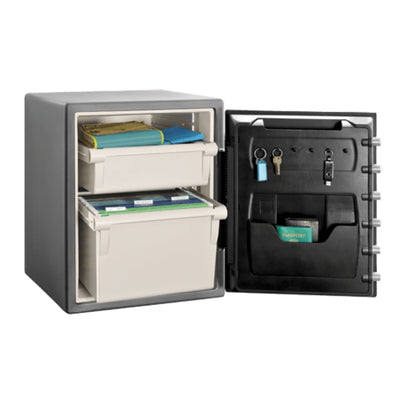 Extra Large Steel Fireproof Waterproof Safe with Digital Keypad, 23.8 in x 18.6 in x 19.3 in