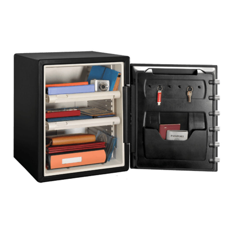Large Waterproof and Fireproof Safe with Digital Keypad, 23.8 in x 18.6 in x 19.3 in