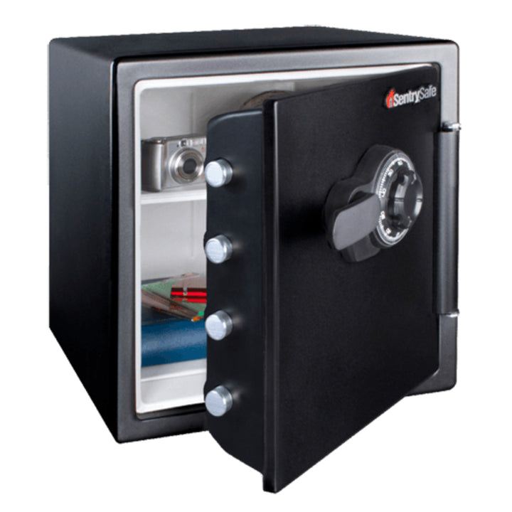 Large Steel Water and Fire Safe with Combination Dial, 17.8 in x