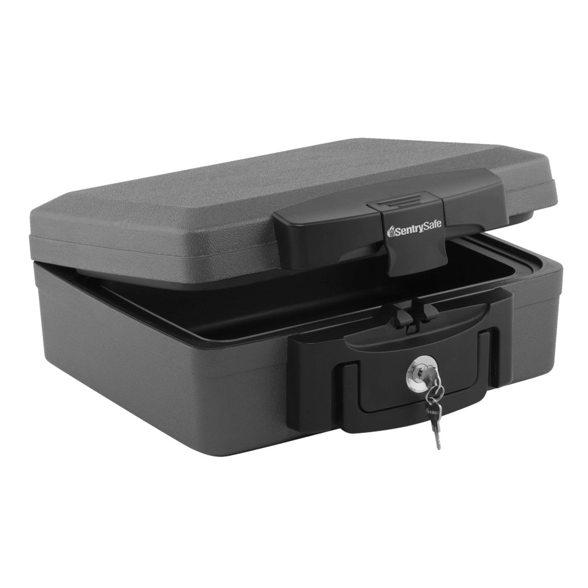 Black Water and Fire Chest with Privacy Key, 6.1 in x 14.3 in x 13 in