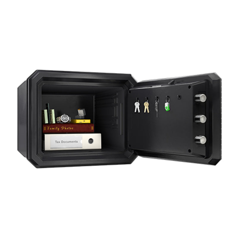 Fireproof Waterproof Safe  Safe with Digital Keypad, 13.7 in x 16.4 in x 18.8 in