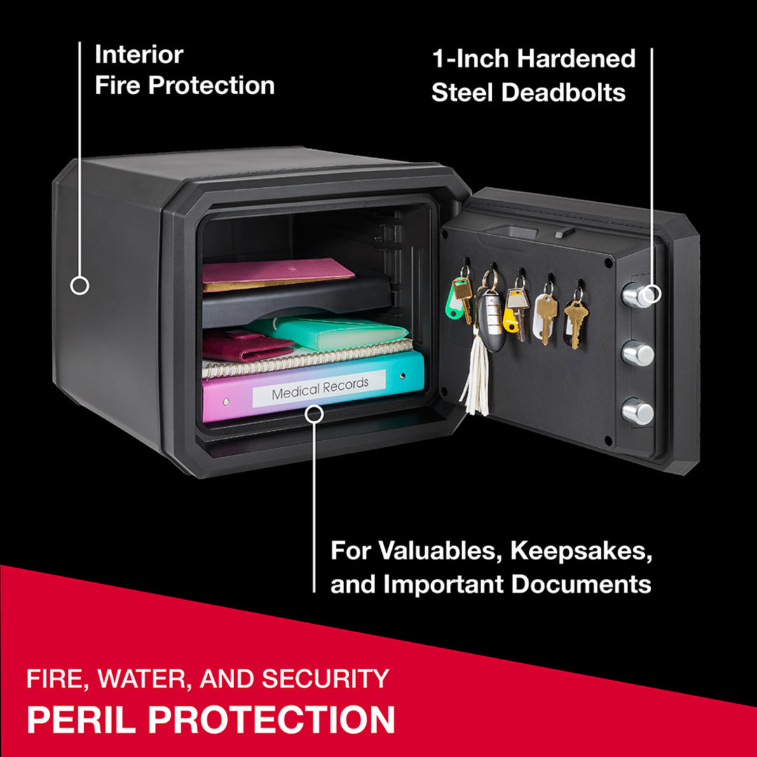 Fire/Water Safe with Backlit Digital Keypad and Override Key 