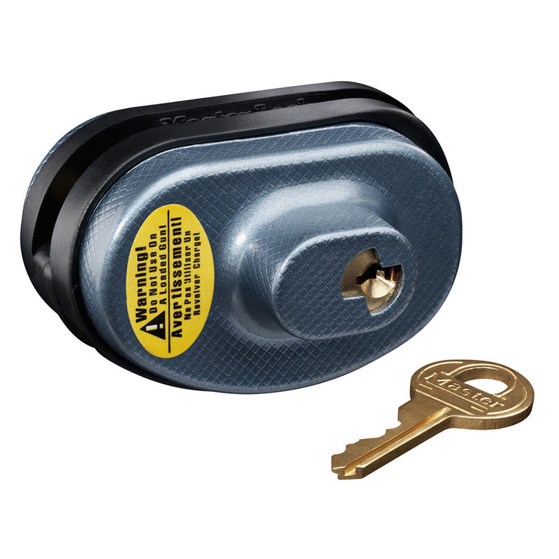 Steel and Zinc Gun Trigger Lock, Keyed Alike