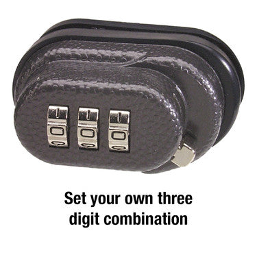 Steel and Zinc Combination Gun Trigger Lock, Set Your Own Combo