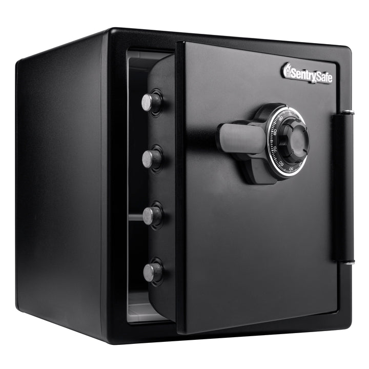 個人装備 LINE OF FIRE SENTRY M/BK Large Steel Water and Fire Safe with Combination Dial, 17.8 in x