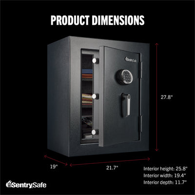 Fire/Water Digital Safe EF3428E