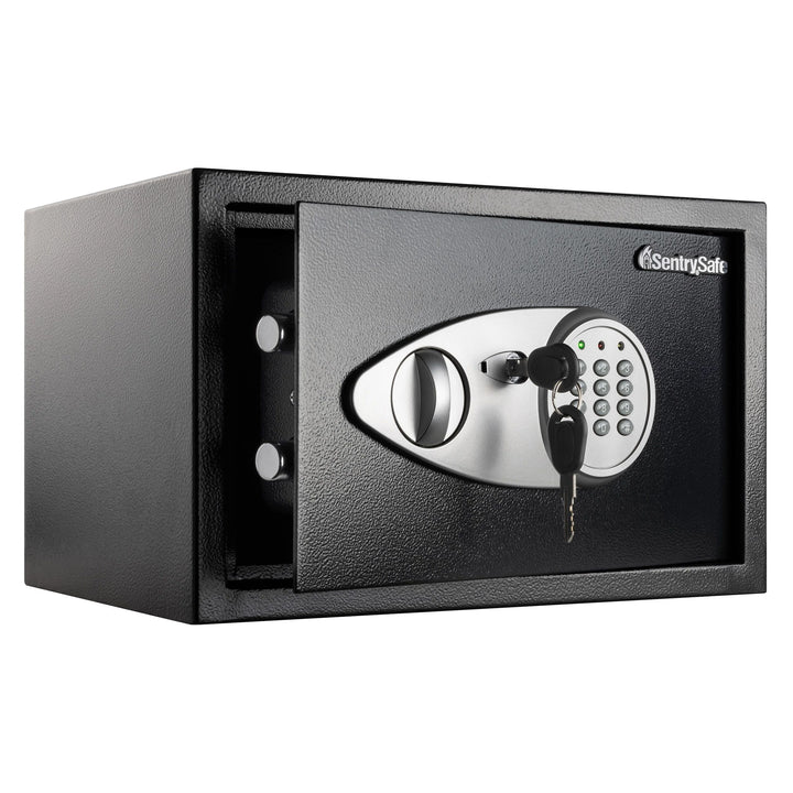 Steel Security Home Safe with Digital Keypad, 8.7 in x 13.8 in x Steel Security Home Safe with Digital Keypad, 8.7 in x 13.8 in x
