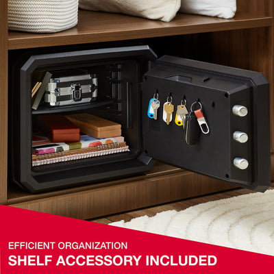 Fireproof Waterproof Safe with Digital Keypad, 13.7 in x 16.4 in x 18.8 in