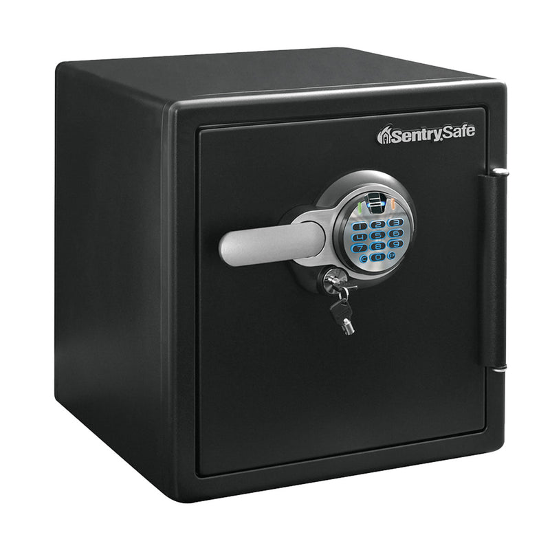 Fireproof Waterproof Fingerprint Safe with Digital Keypad, 17.8 in x 16.3 in x 19.3 in