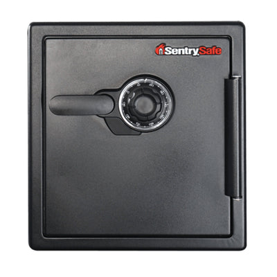 Steel Fireproof Waterproof Safe with Combination Dial, 17.8 in x 16.3 in x 19.3 in