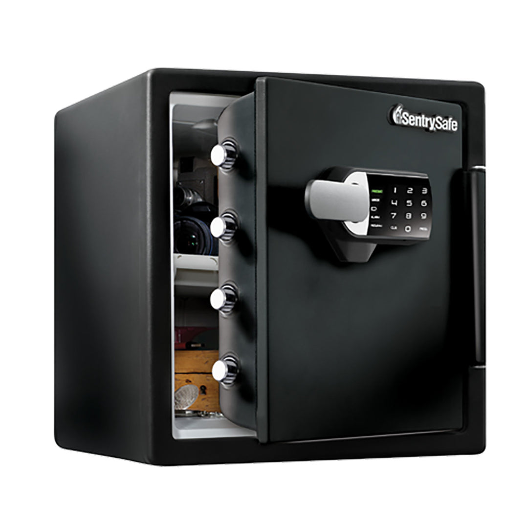 Steel Fireproof Waterproof Safe with Touchscreen and Alarm, 17.8