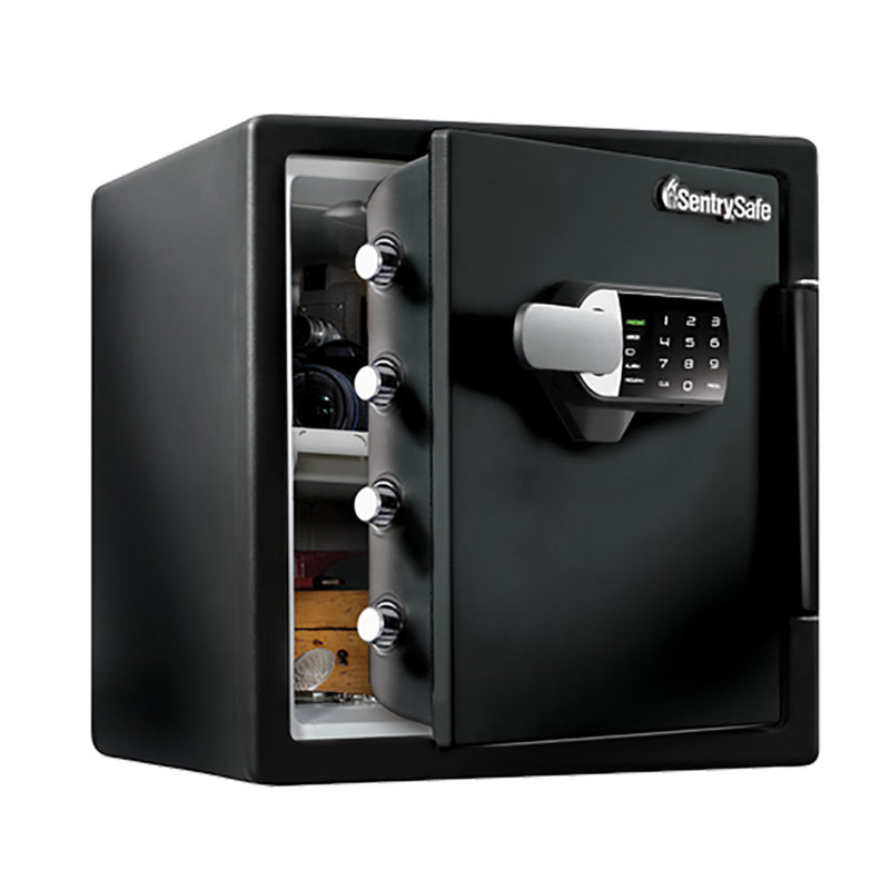 Steel Fireproof Waterproof Safe with Touchscreen and Alarm, 17.8 in x 16.3 in x 19.3 in