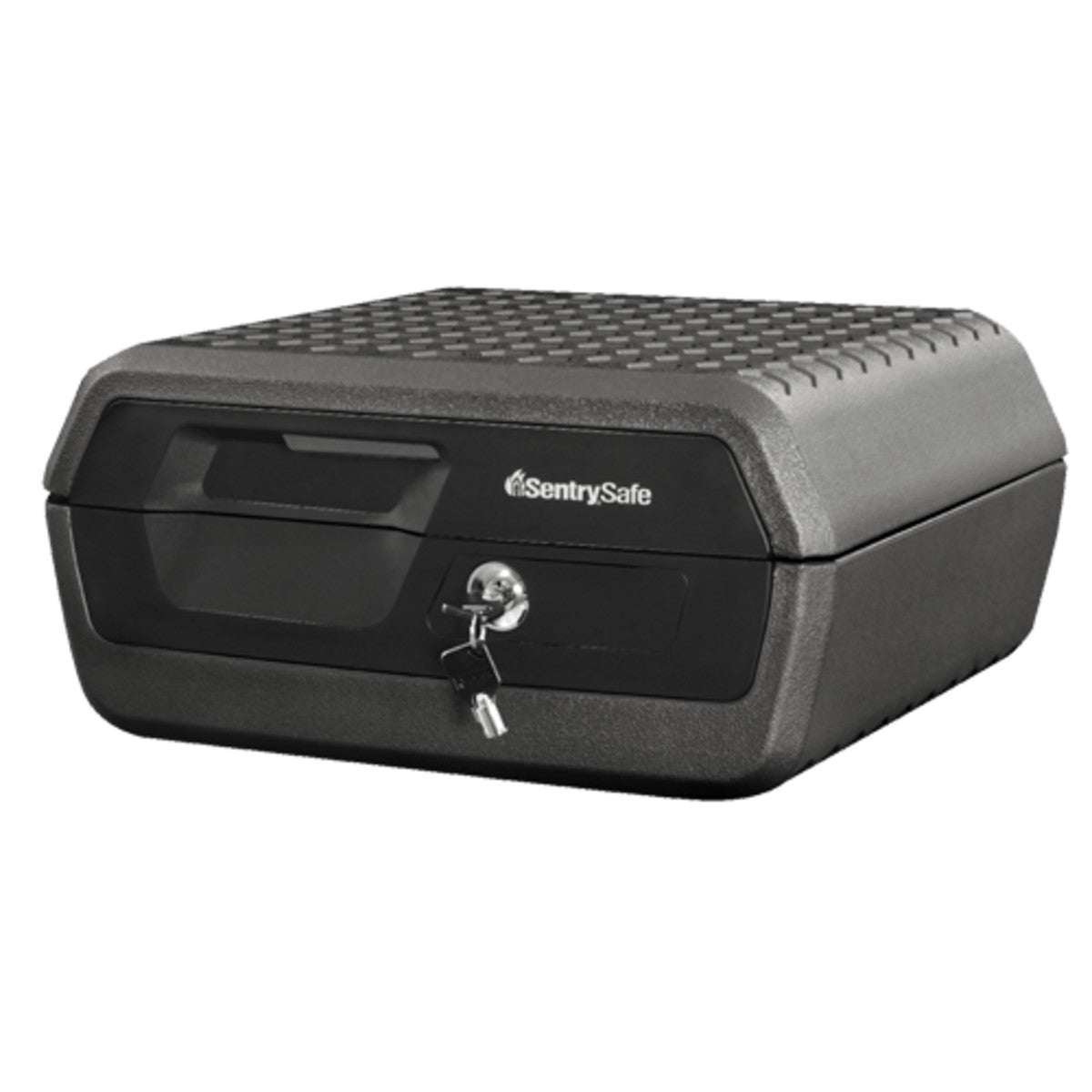 Water and Fire Safe with Key, Fire and Water Chest with Key, 7.6 in x 16.5 in x 14.8 in, 0.36 cu. ft.