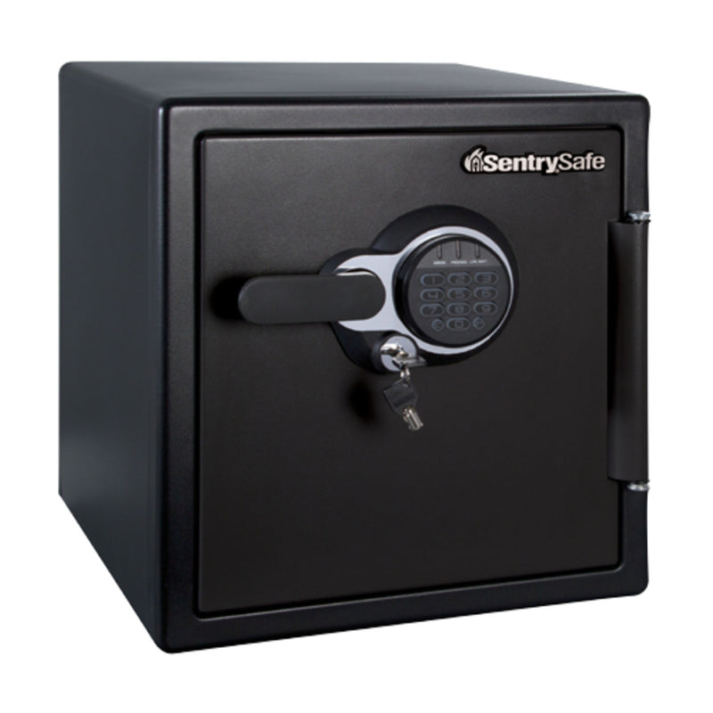Water and Fire Safe with Digital Keypad and Key, 17.8 in x 16.3 in x 19.3 in