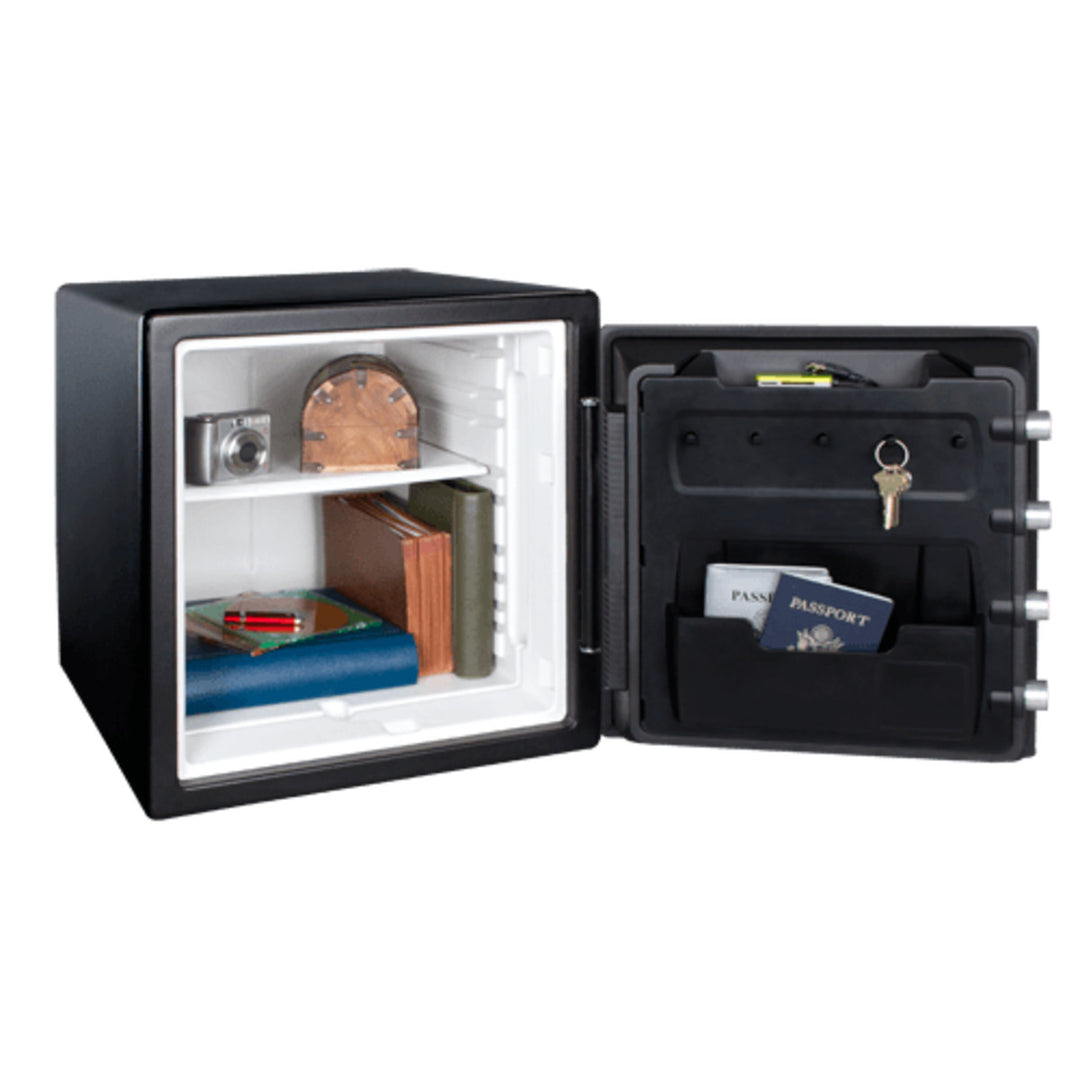 Large Steel Water and Fire Safe with Combination Dial, 17.8 in x