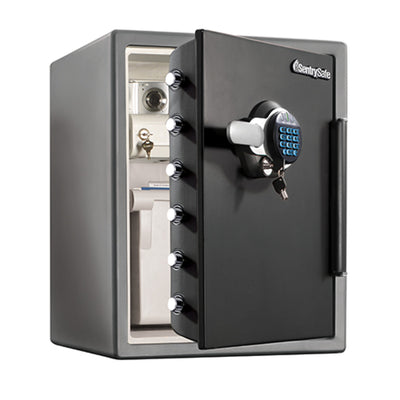 Extra Large Steel Fire and Water Safe with Digital Keypad and Key, 23.8 in x 18.6 in x 19.3 in